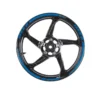 Adesivo Ruote Chaft Deluxe New Blu