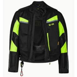 Airbag per Moto Motoairbag Mab V4 con Maniche Nero