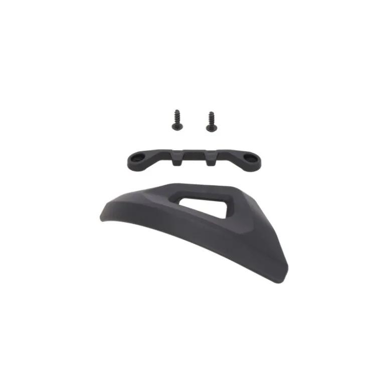 Angolare di ricambio DUSC per coperchio Sw-Motech Nero. Inferiore sinistro / Superiore destro