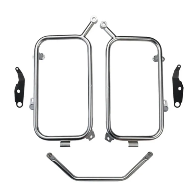 Attacchi Laterali Loboo Pro per Bmw R 1300 GS Argento