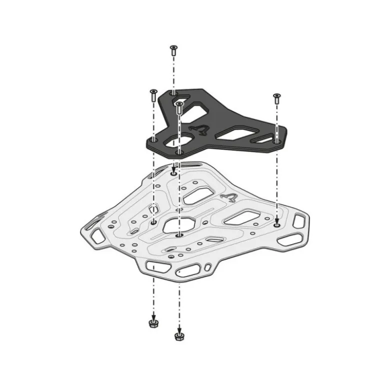Attacco Posteriore Sw-Motech ADVENTURE-RACK Nero GPT.07.782.19000/B