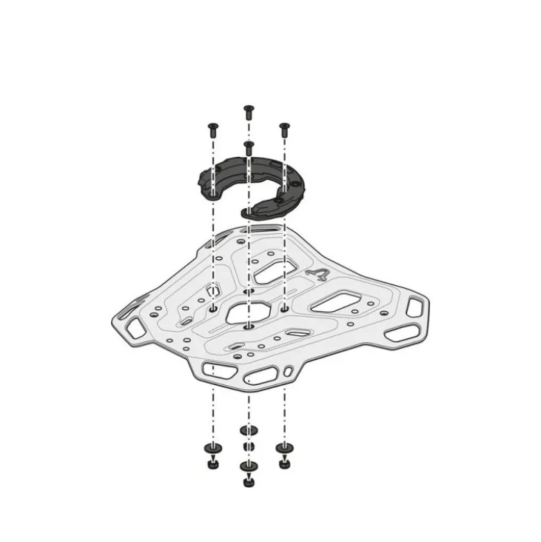 Attacco Posteriore Sw-Motech ADVENTURE-RACK Nero GPT.07.782.19000/B