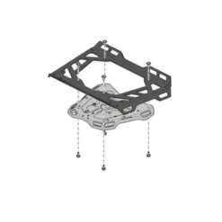 Attacco Posteriore Sw-Motech STREET-RACK Nero GPT.22.892.16001/B