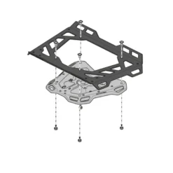 Attacco Posteriore Sw-Motech STREET-RACK Nero GPT.01.924.16000/B
