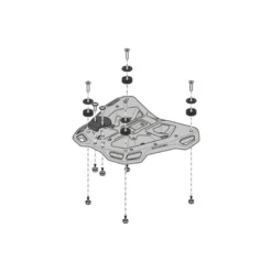 Attacco Posteriore Sw-Motech STREET-RACK Nero GPT.01.924.16000/B