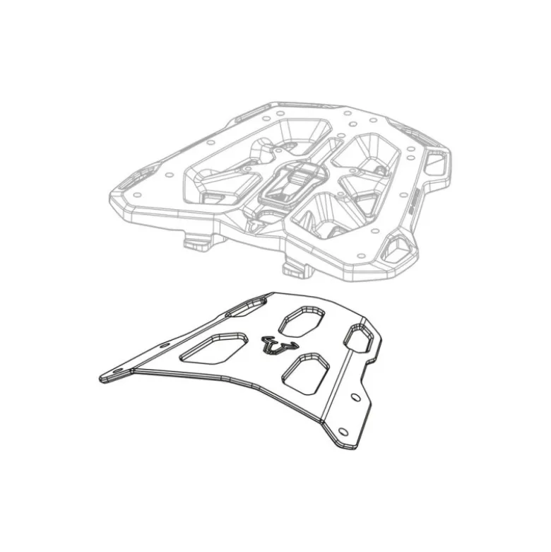 Attacco Posteriore Sw-Motech STREET-RACK Nero GPT.01.971.16000/B