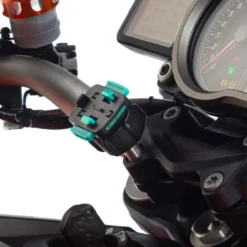 Attacco superiore manubrio per bullone/morsetto M6 - Incluso nuovo adattatore a 3 poli V2