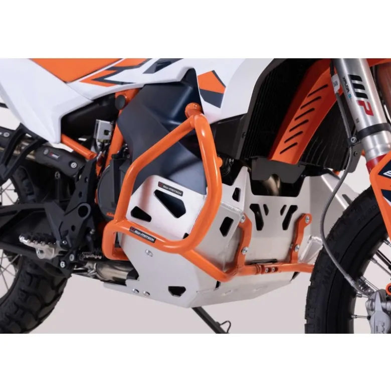 Barra di protezione motore Electronic Orange. KTM 790 Adv/ R, 890 Adv/ R.