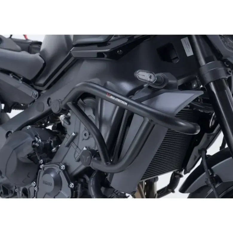 Barra Di Protezione Motore Nero. Yamaha Mt-09 (23-).