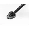 Base Maggiorata Per Cavalletto Laterale Nero/Argento. Modelli Kawasaki.