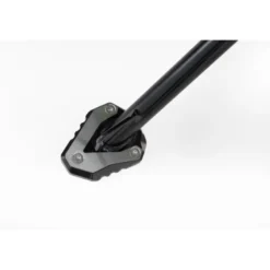 Base Maggiorata Per Cavalletto Laterale Nero/Argento. Modelli Kawasaki.