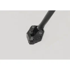 Base maggiorata per cavalletto laterale Nero/Argento. MT-07/Trac/MotoCage,XSR700,YZF-R7.