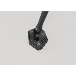 Base maggiorata per cavalletto laterale Nero/Argento. MT-07/Trac/MotoCage,XSR700,YZF-R7.