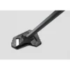 Base maggiorata per cavalletto laterale Nero/Argento. Trium Tiger 1200/ Explorer (15-).
