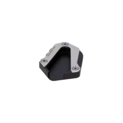 Base maggiorata per cavalletto laterale Nero/Argento. Triumph Tiger 900 Rally/Pro.
