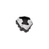 Base maggiorata per cavalletto laterale Sw-Motech Nero/Argento. Moto Guzzi Stelvio (23-).