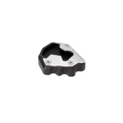 Base maggiorata per cavalletto laterale Sw-Motech Nero/Argento. Moto Guzzi Stelvio (23-).