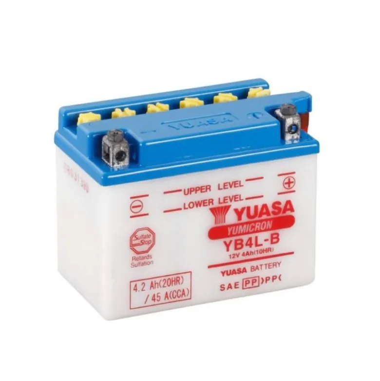 Batteria Sigillata Con Acido Yuasa YB4L-B