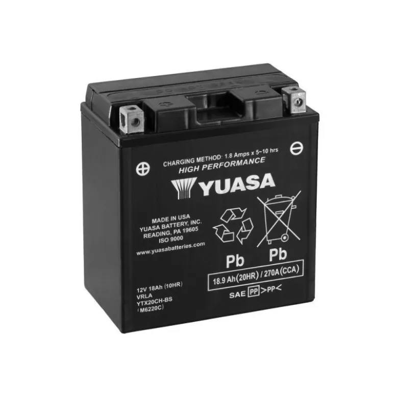Batteria Sigillata Con Acido Yuasa YTX20CH-BS