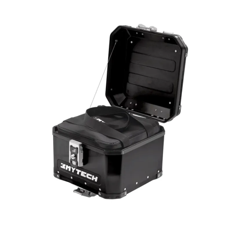 Bauletto Posteriore MyTech Model-X GSA 44 Litri Alluminio Nero Per Piastra Originale BMW