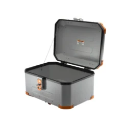 Bauletto Posteriore MyTech Model-x 58 Litri Grigio Angolari Arancioni