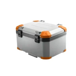Bauletto Posteriore MyTech Model-x 58 Litri Grigio Angolari Arancioni