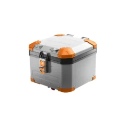 Bauletto Posteriore MyTech Model-x 44 Litri Grigio Angolari Arancioni