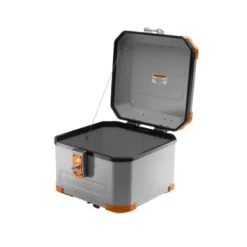 Bauletto Posteriore MyTech Model-x 44 Litri Grigio Angolari Arancioni