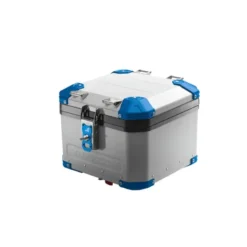 Bauletto Posteriore MyTech Model-x 44 Litri Grigio Angolari Blu