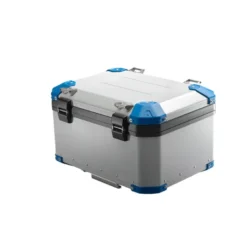 Bauletto Posteriore MyTech Model-x 58 Litri Grigio Angolari Blu
