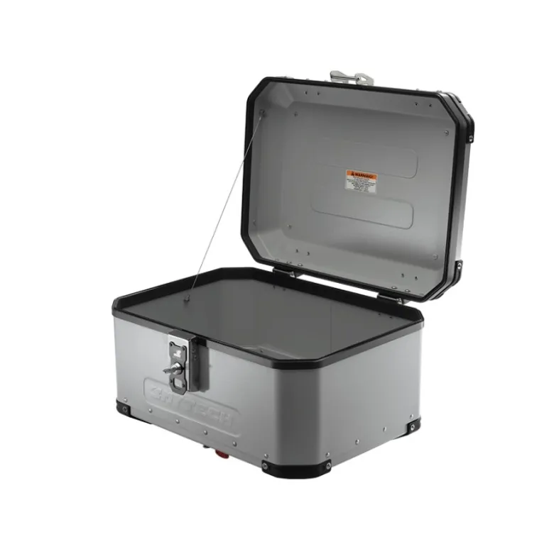 Bauletto Posteriore MyTech Model-x 58 Litri Grigio Angolari Neri