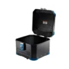 Bauletto Posteriore MyTech Model-x 44 Litri Nero Angolari Blu
