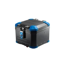 Bauletto Posteriore MyTech Model-x 44 Litri Nero Angolari Blu