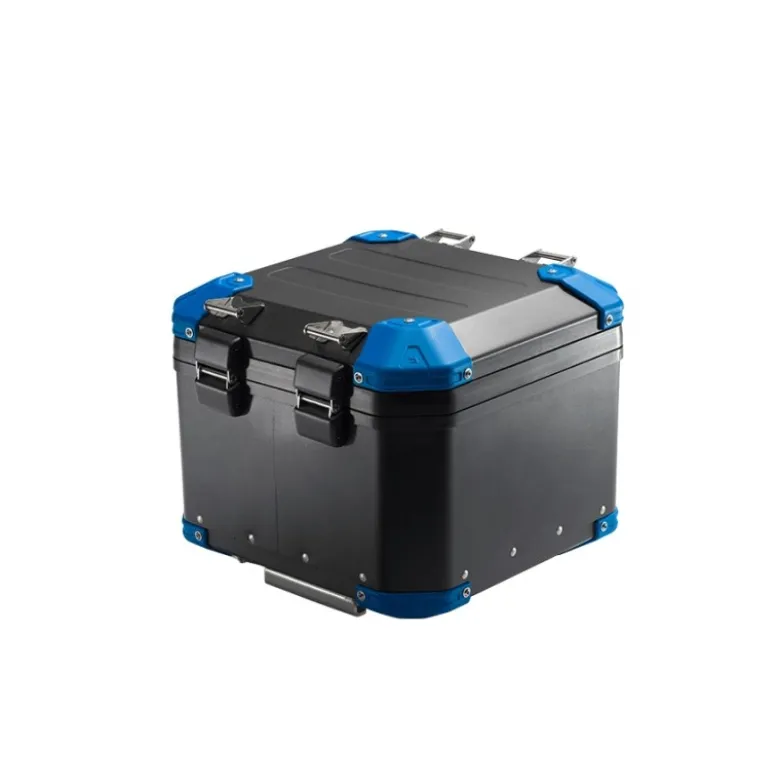 Bauletto Posteriore MyTech Model-x 44 Litri Nero Angolari Blu
