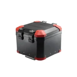 Bauletto Posteriore MyTech Model-x 44 Litri Nero Angolari Rossi