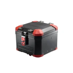 Bauletto Posteriore MyTech Model-x 44 Litri Nero Angolari Rossi