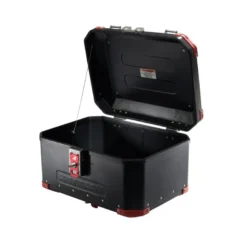 Bauletto Posteriore MyTech Model-x 58 Litri Nero Angolari Rossi