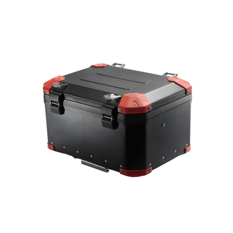 Bauletto Posteriore MyTech Model-x 58 Litri Nero Angolari Rossi
