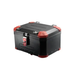 Bauletto Posteriore MyTech Model-x 58 Litri Nero Angolari Rossi