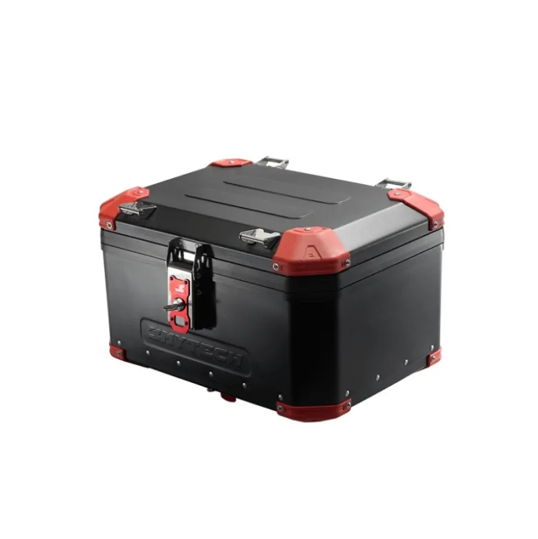 Bauletto Posteriore MyTech Model-x 58 Litri Nero Angolari Rossi