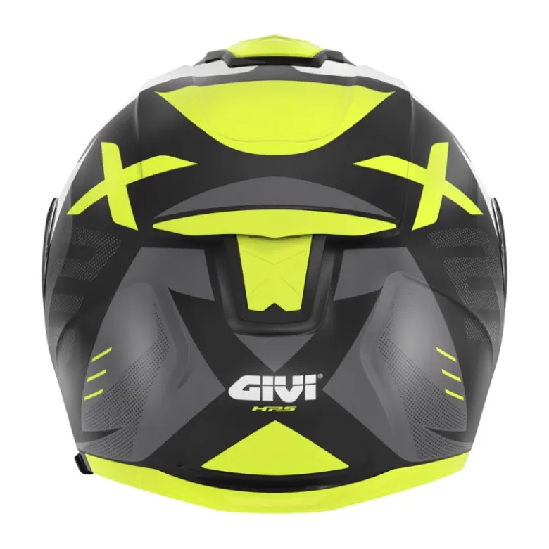 Bundle Casco Givi X.27 Dimension Nero Opaco Titanio Giallo con Interfono Givi I319S