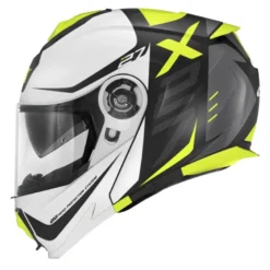 Bundle Casco Givi X.27 Dimension Nero Opaco Titanio Giallo con Interfono Givi I319S