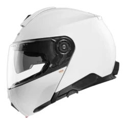 Bundle Casco Modulare Schuberth C5 Anc Bianco Lucido con Interfono Sc Edge Anc