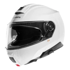 Bundle Casco Modulare Schuberth C5 Anc Bianco Lucido con Interfono Sc Edge Anc