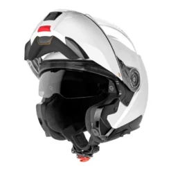 Bundle Casco Modulare Schuberth C5 Anc Bianco Lucido con Interfono Sc Edge Anc