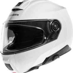 Bundle Casco Modulare Schuberth C5 Bianco Lucido con Interfono Sc2 Standard