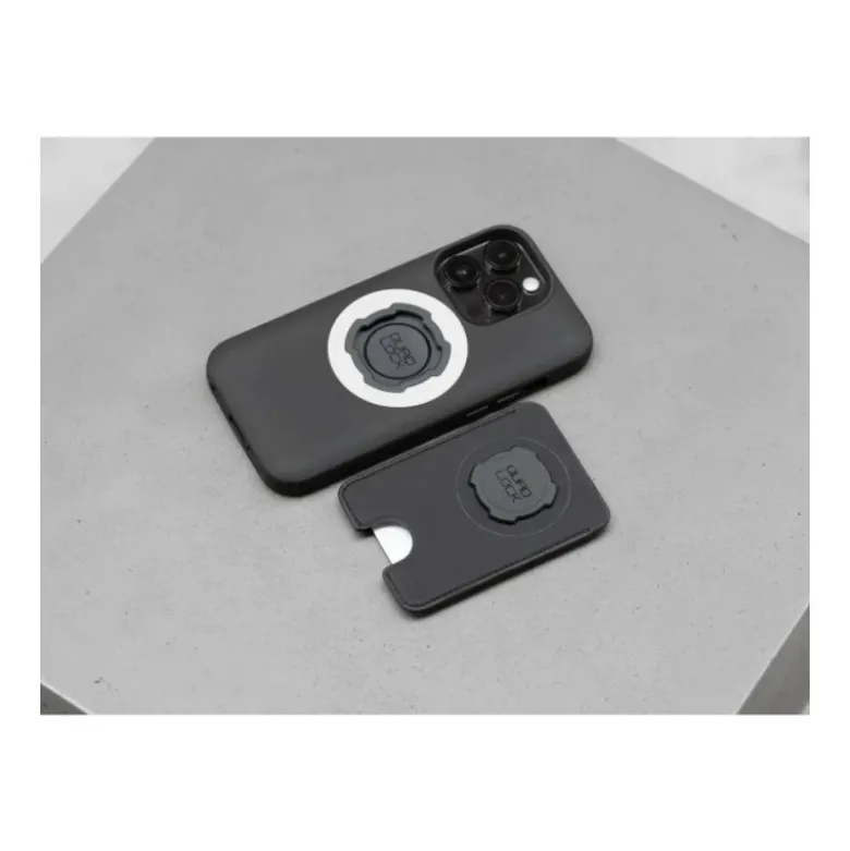 Bundle Quadlock Specchietto + Antivibrante + Custodia Mag iPhone 15 Pro Max