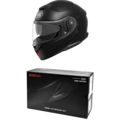 Bundle Shoei Neotec 3 Nero Opaco + Interfono SRL-3