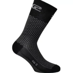 Calza Corta Sixs SHORT-LOGO Nero Carbon