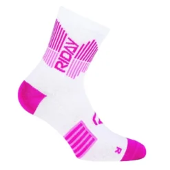 Calza Donna Riday Tecnica Corta Ultraleggera Nero Rosa